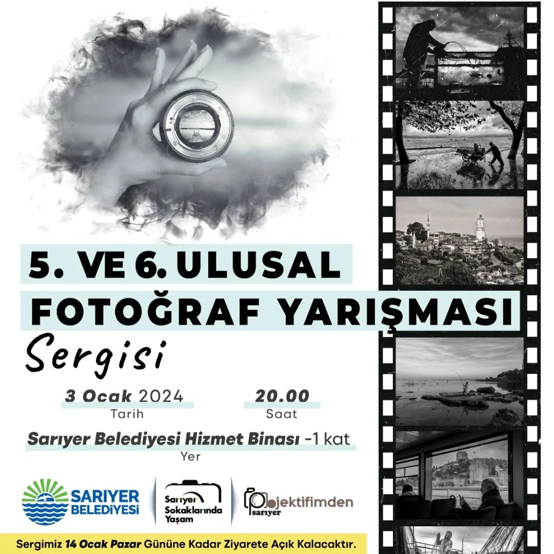 Sarıyer Belediyesi -  5. ve 6. Ulusal Fotoğraf Yarışması Sergisi