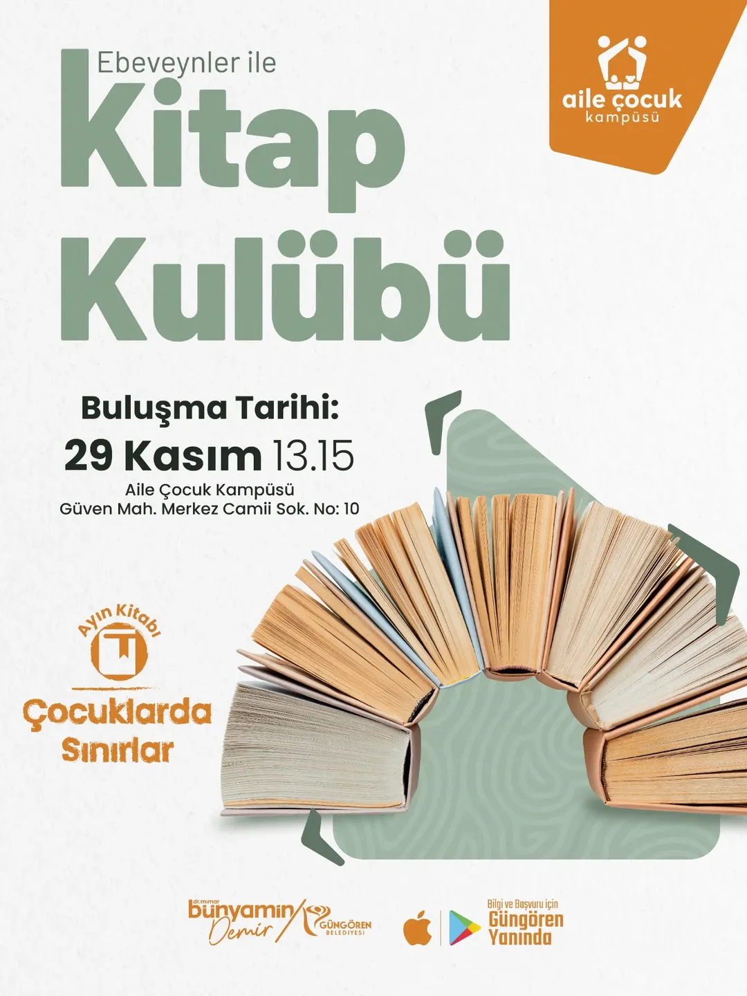 Güngören Kültür- Ebeveynler ile Kitap Kulübü