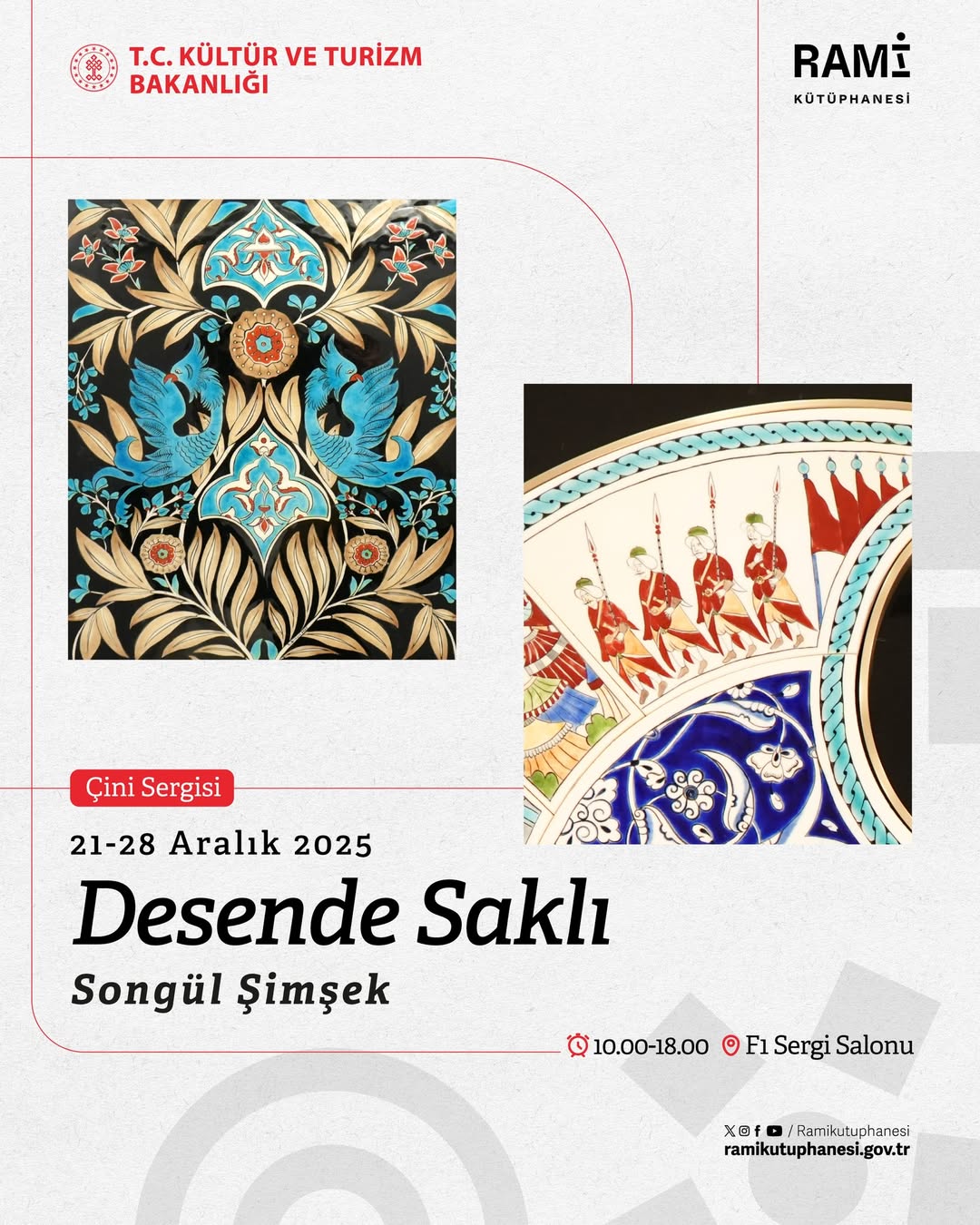 Rami Kütüphanesi - Çini Sergisi