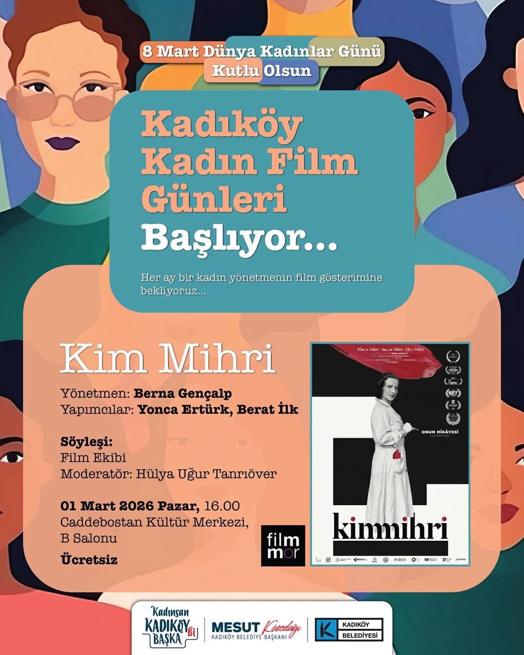 Kadıköy Belediyesi- Kadın Film Günleri: Kim Mihri