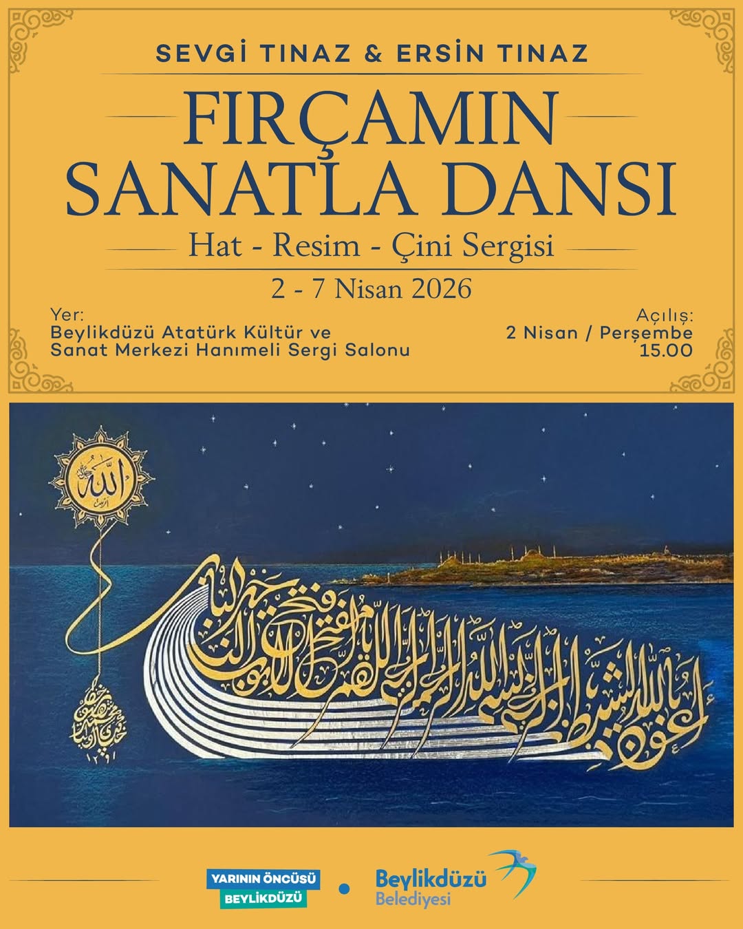 Beylikdüzü Belediyesi - Fırçamın Sanatla Dansı Sergisi
