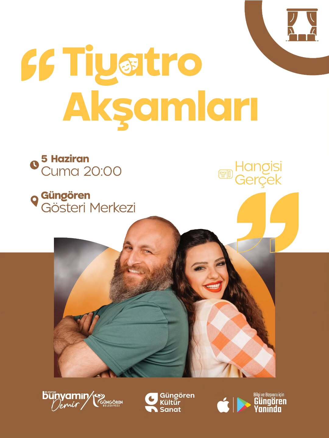 Güngören Belediyesi- Tiyatro Akşamları/Hangisi Gerçek?