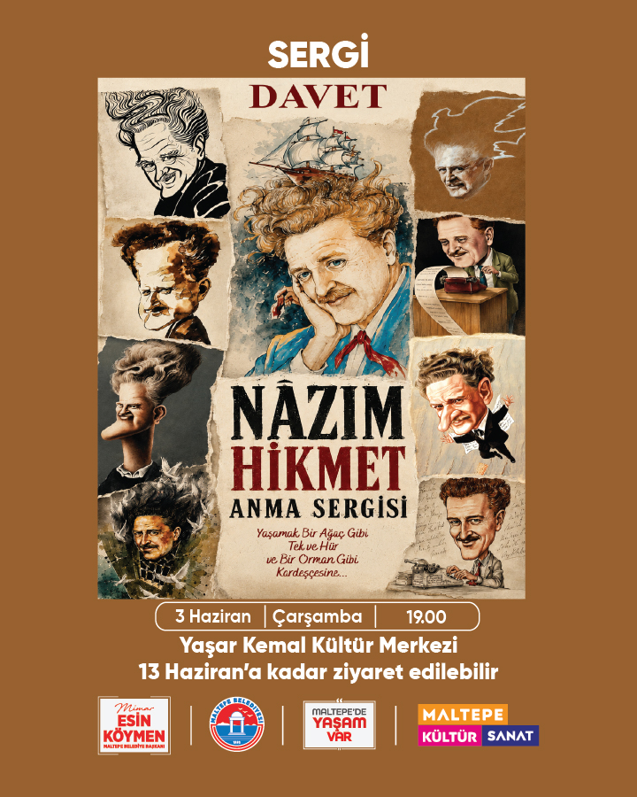 Maltepe Belediyesi - Nazım Hikmet Anma Sergisi
