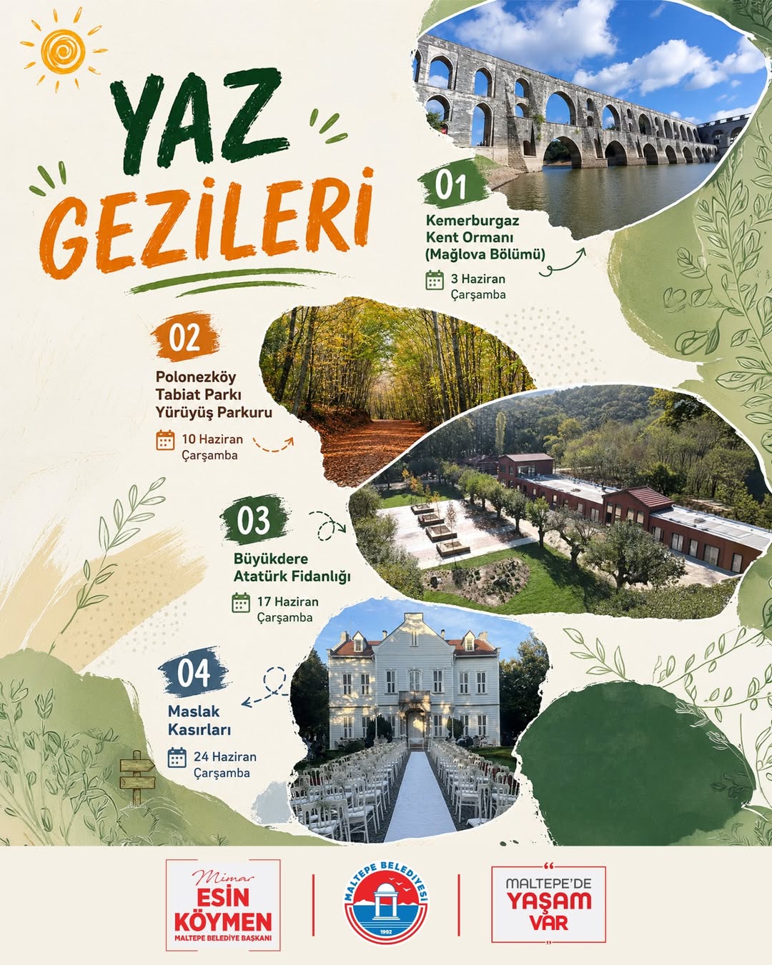 Maltepe Belediyesi - Ücretsiz Yaz Gezileri Kayıtları Başlıyor!
