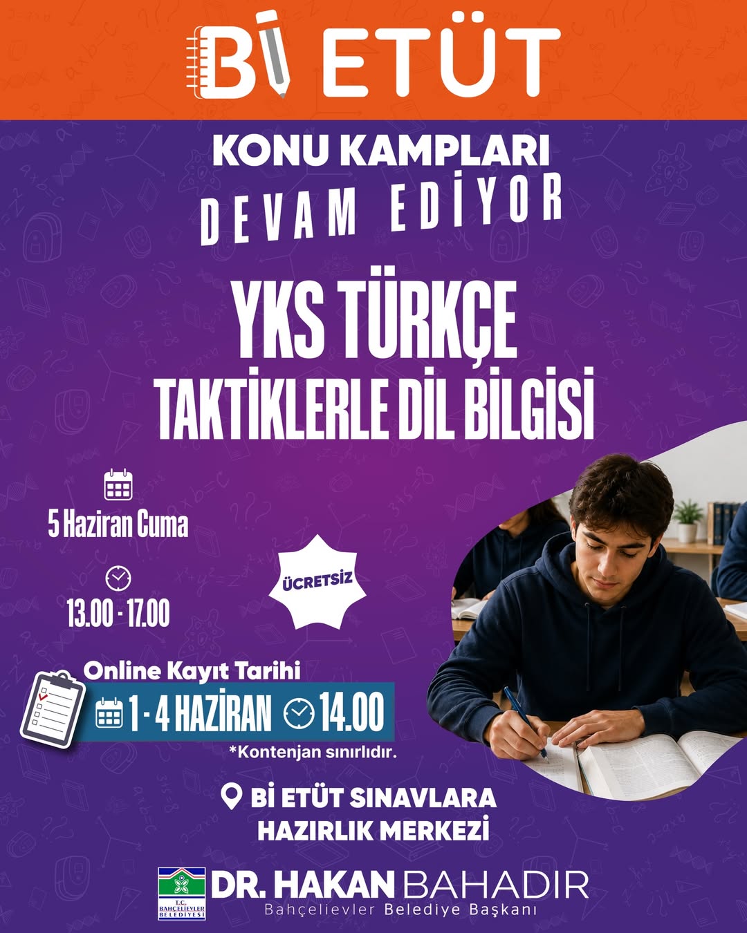 Bahçelievler Belediyesi - YKS Türkçe Konu Kampı