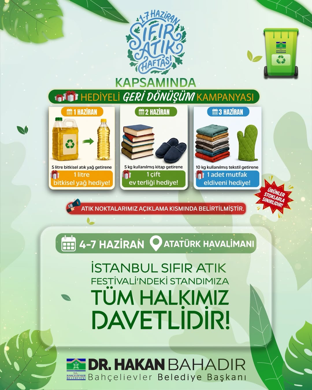 Bahçelievler Belediyesi - Sıfır Atık Festivali