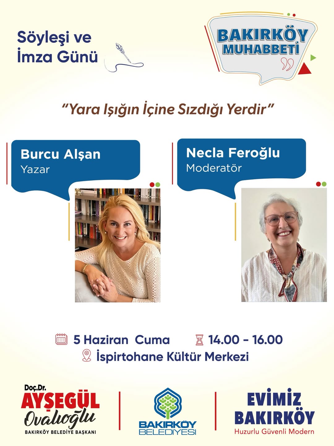 Bakırköy Belediyesi - Bakırköy Muhabbeti: Burcu Alşan & Necla Feroğlu