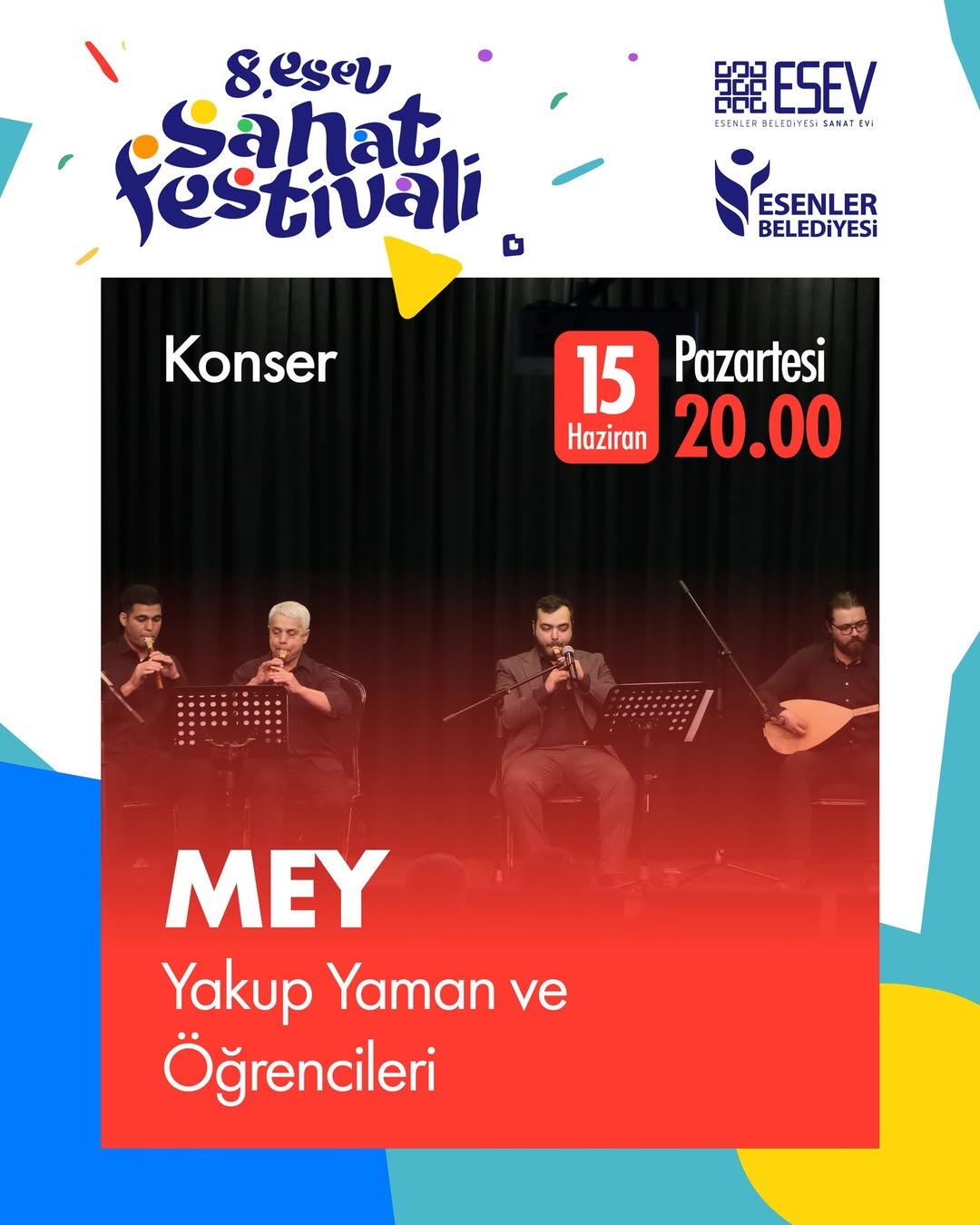 Esenler Sanat Evi - 8. Sanat Festivali: Mey Konseri