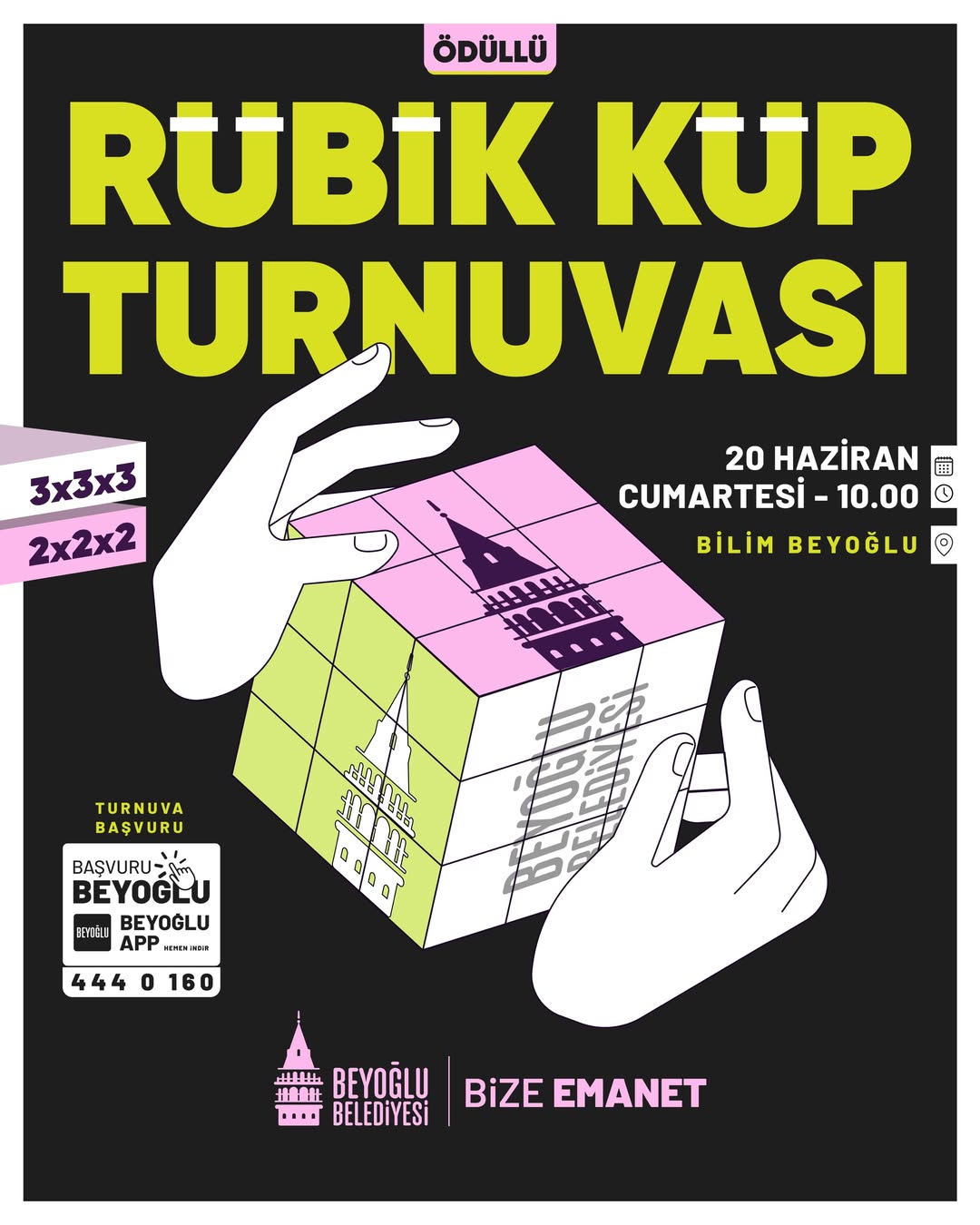 Beyoğlu Belediyesi -  Rubik Küp Turnuvası