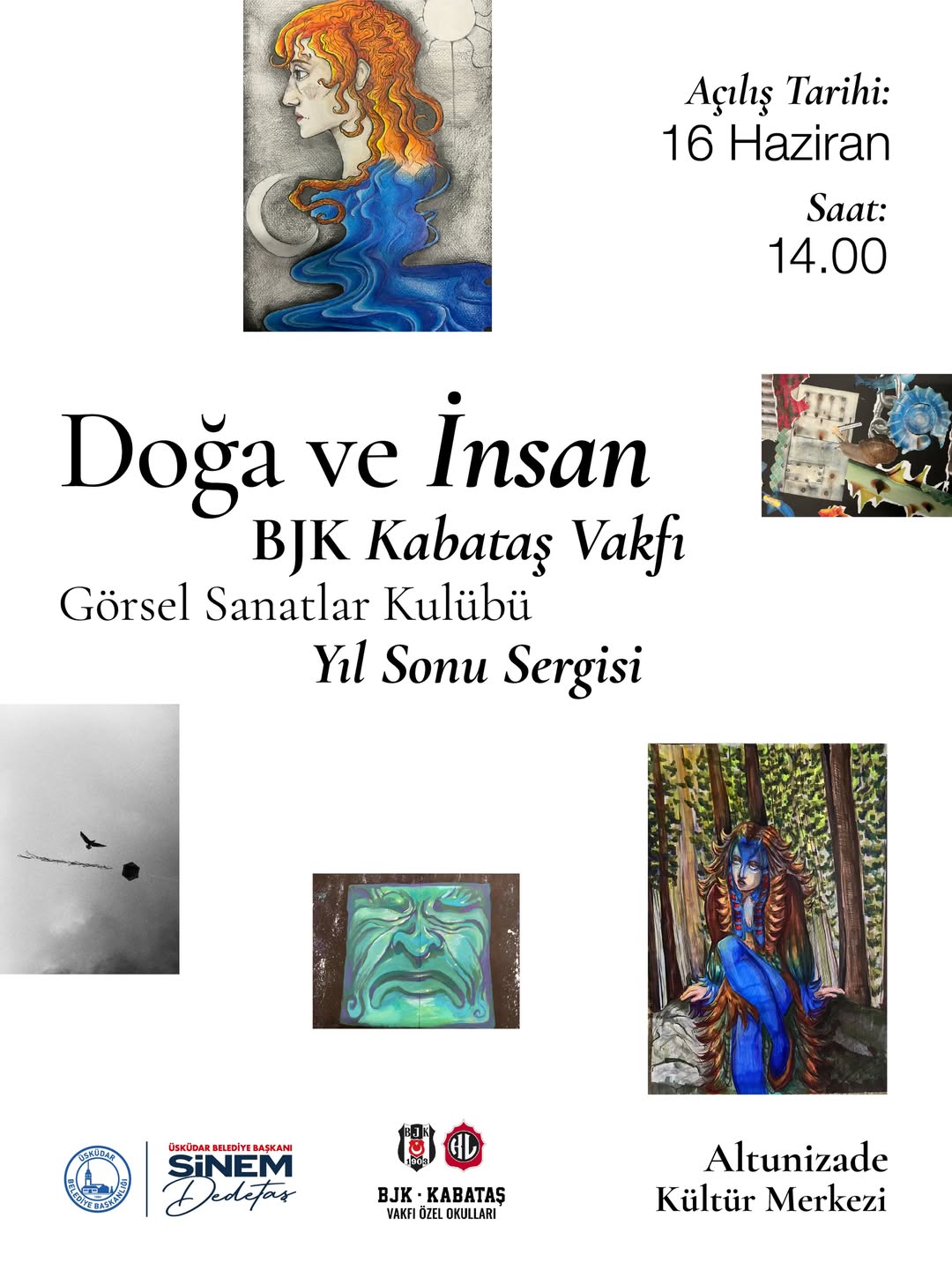 Üsküdar Kültür Sanat -  “Doğa ve İnsan” Yıl Sonu Sergisi
