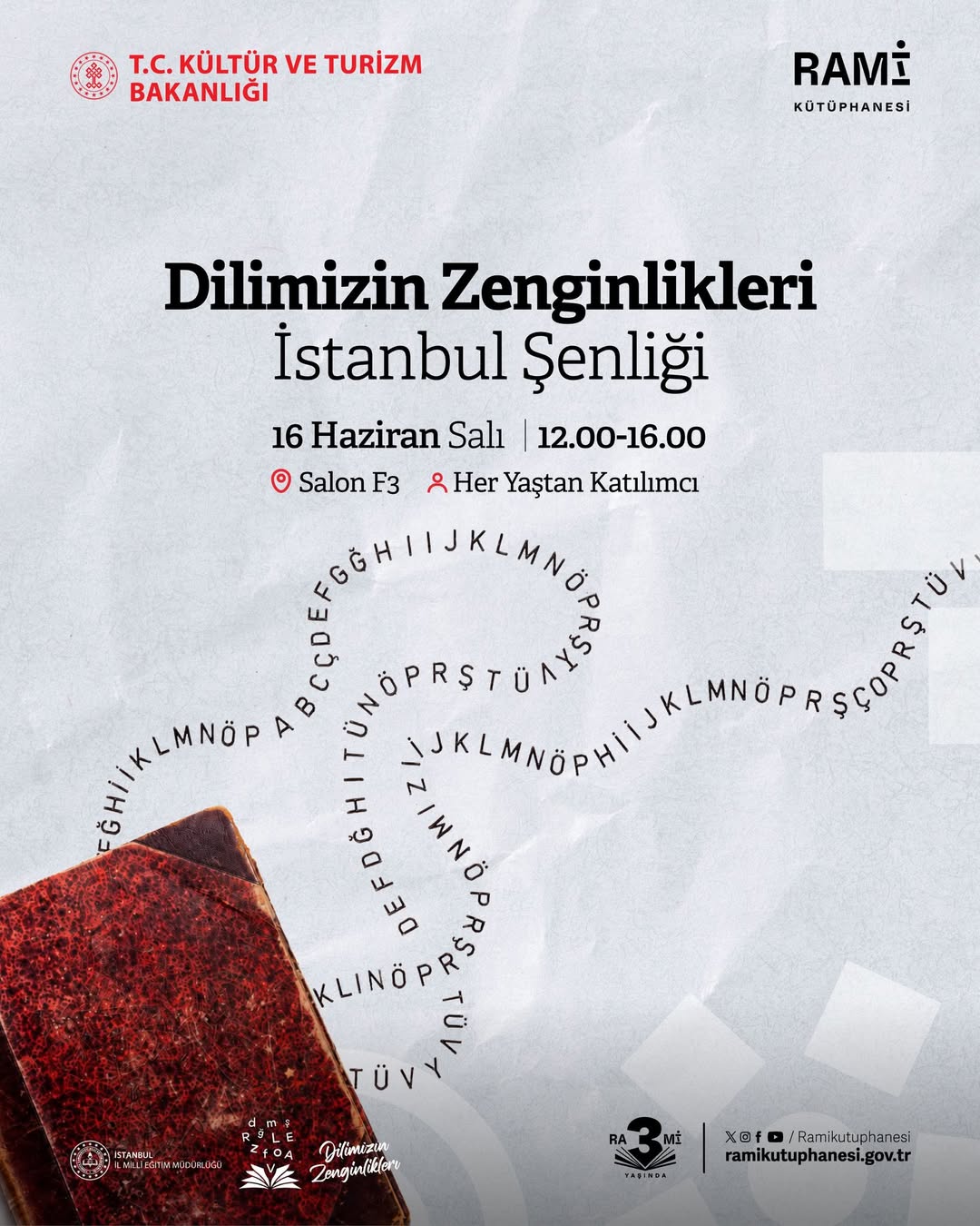 Rami Kütüphanesi - Dilimizin Zenginlikleri İstanbul Şenliği